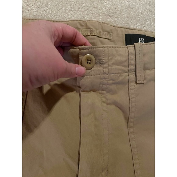 Banana Republic NWT Women's Mid Rise Slim Cargo Pants Khaki-Size 14 - Picture 9 of 10